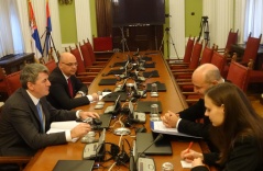 13. februar 2017. Predsednik Odbora za spoljne poslove u razgovoru sa ambasadorom Azerbejdžana u Srbiji